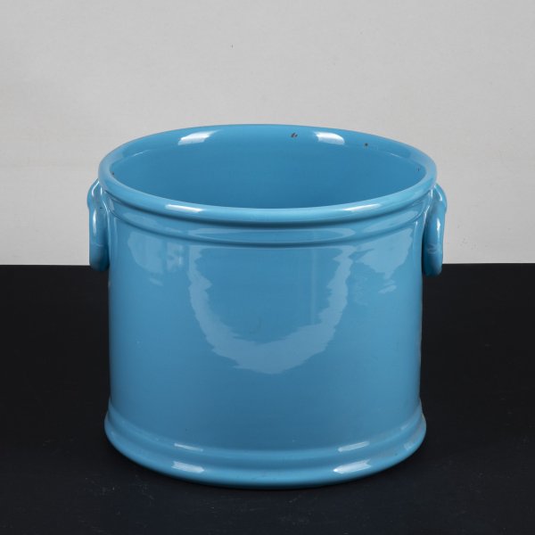 ceramica vaso azzurro ceramiche estensi este 