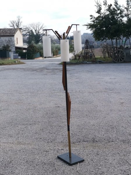 Lampada da terra stile Stilnovo 1960