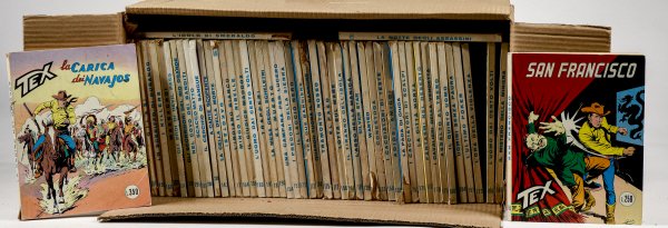  Serie fumetti tex in scatola