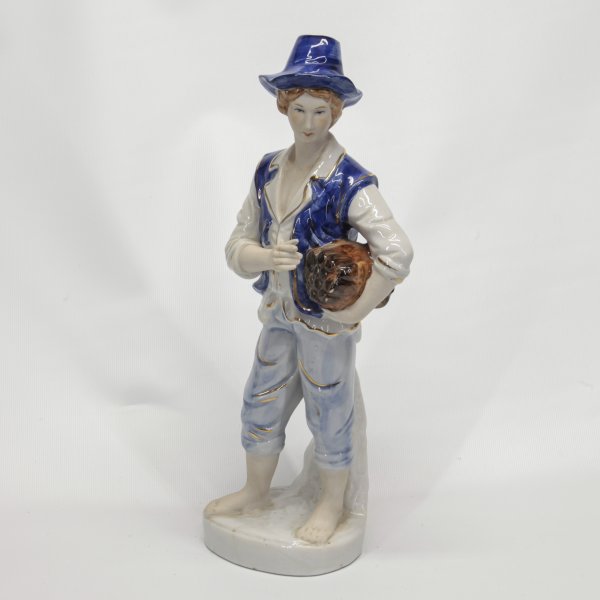 Statuina ceramica contadino
