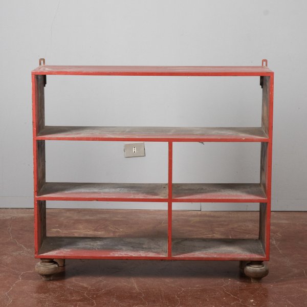 Libreria etagere abete massello XX secolo