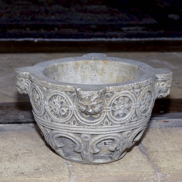  mortaio stile barocco