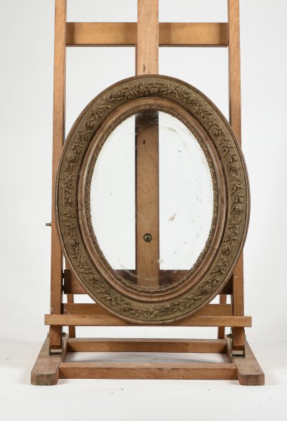 cornice ovale con vetro Italia epoca primo 900