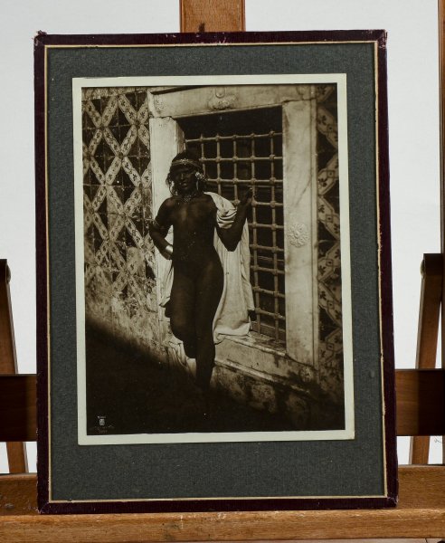 Fotografia originale ANNI 20 nudo di donna di colore 