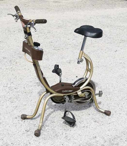 Cyclette Carnielli   regolabile funzionante  vintage Italia 1970