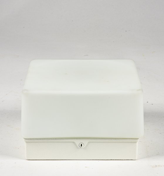 Applique lampadario iguzzini serie 5602 vintage bianca nuova con scatola  
