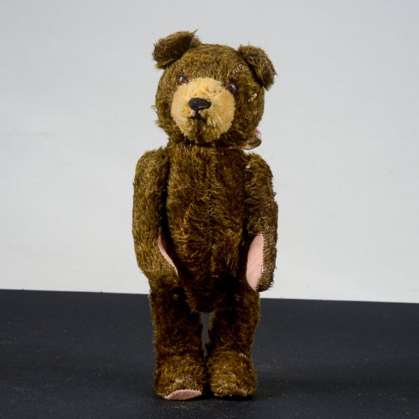 giocattolo vintage orso pezza con gambe braccia e testa mobili