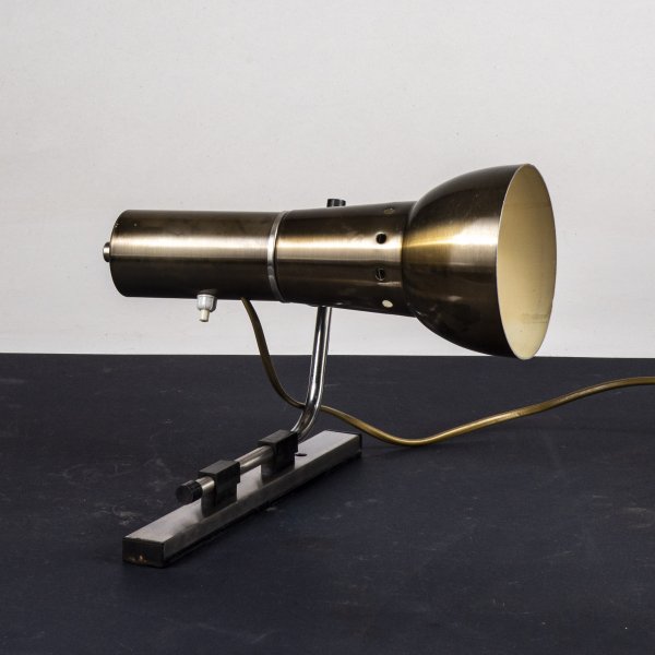 applique da parete in metallo vintage anni 70