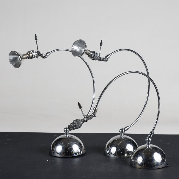 Set si tre lampade faretto ditta Disegno Luce design Italiano