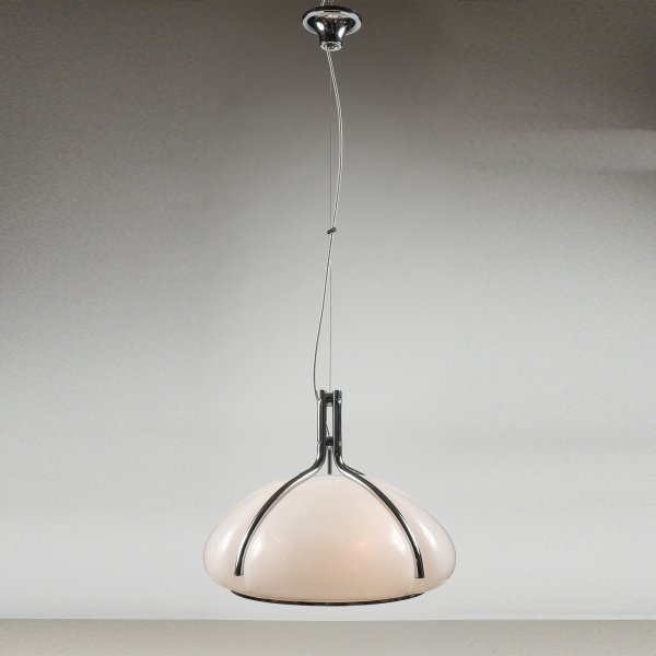 Lampadario Harvey Guzzini Quadrifoglio design anni 70