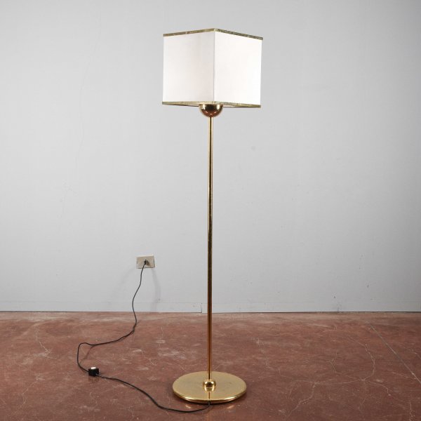 Piantana da terra in ottone 1980