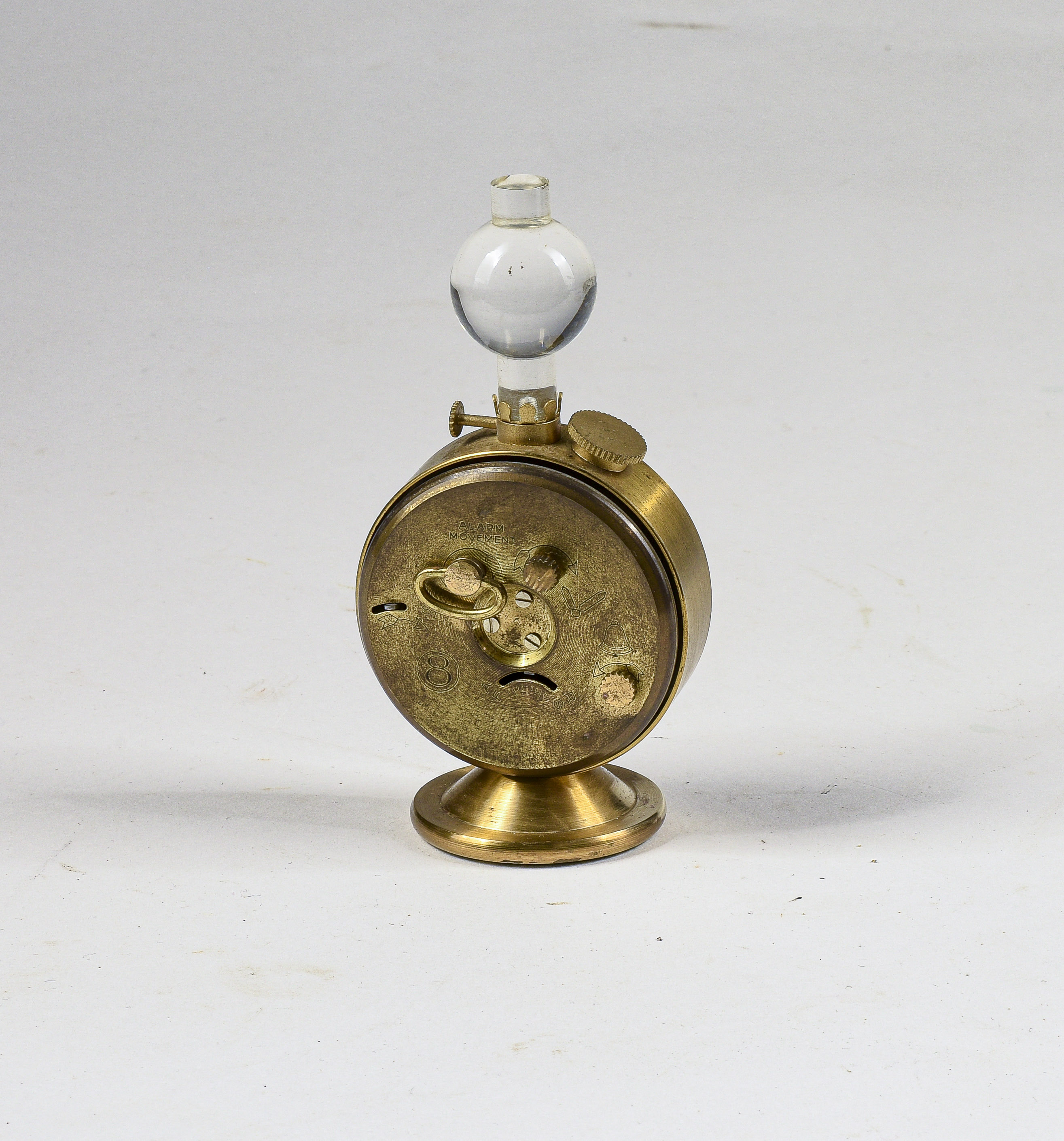 Vendita online sveglia orologio jaccard in metallo dorato con piccola  ampolla originale vintage - E-commerce Il Tarlo di Mancini Adriano